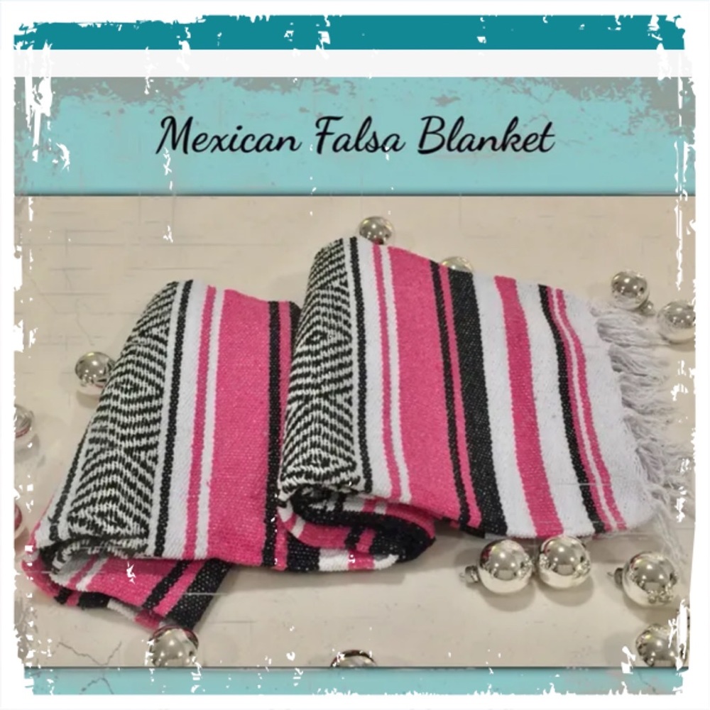 Mexican Falsa Blanket/Throw